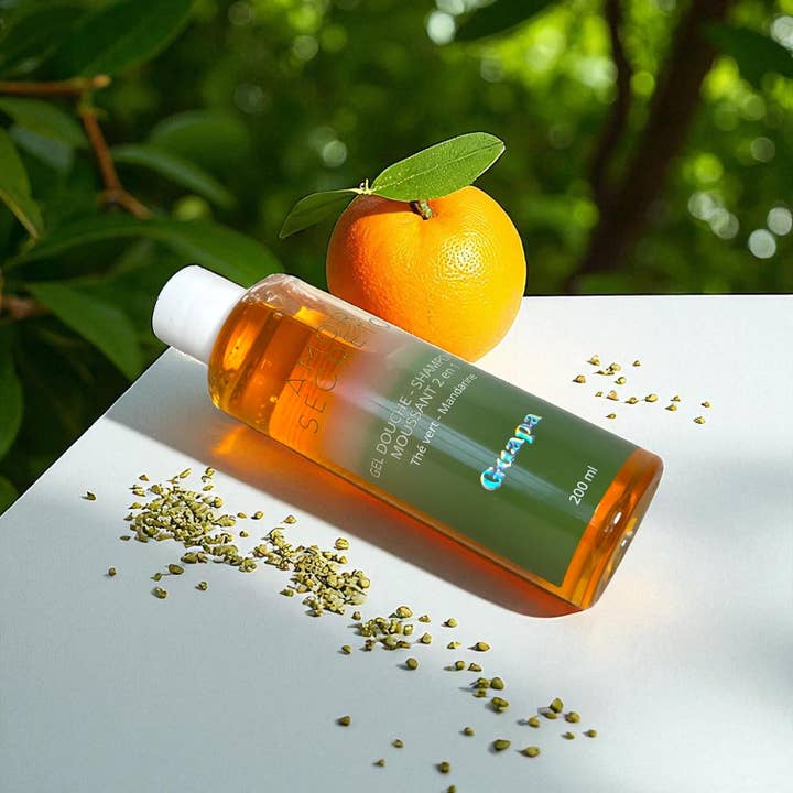 S2Z Cosmetics - Wholesale 2-in-1 Shampoo & Body Wash - 2-IN-1 FOAMING SHOWER GEL SHAMPOO – MANDARIN TEA 200ML4