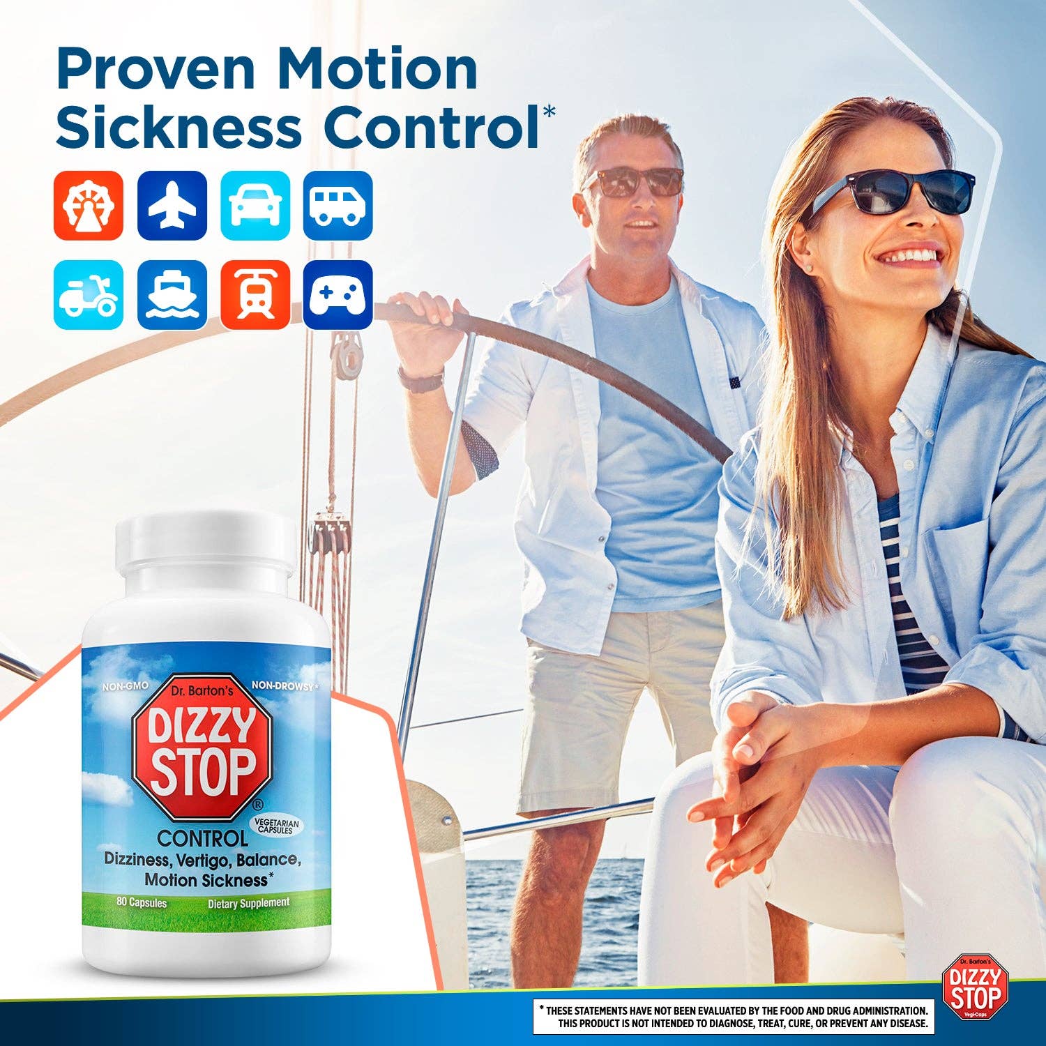 Dr. Bartons - Wholesale Oral Supplement/Vitamin - Dizzy Stop®: Vertigo, Dizziness, Motion Sickness Supplement6