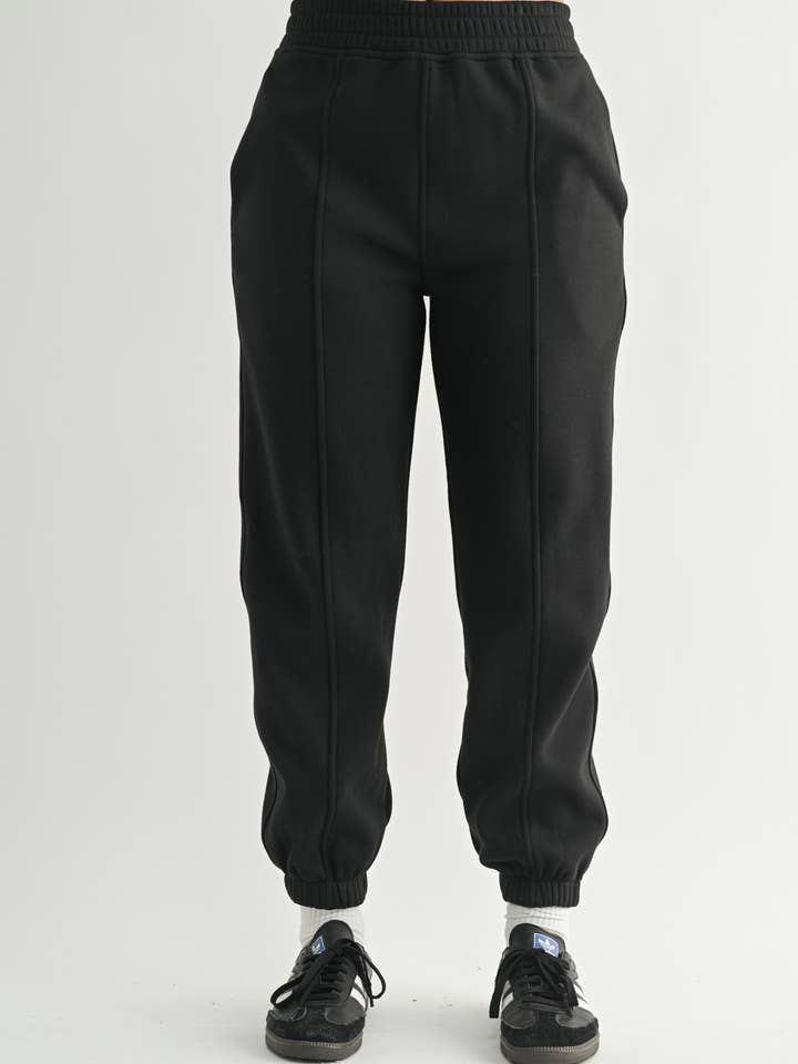 Mono B - Wholesale Athletic Sweatpants/Joggers - Women's - Brushed Fleece Sweatpants