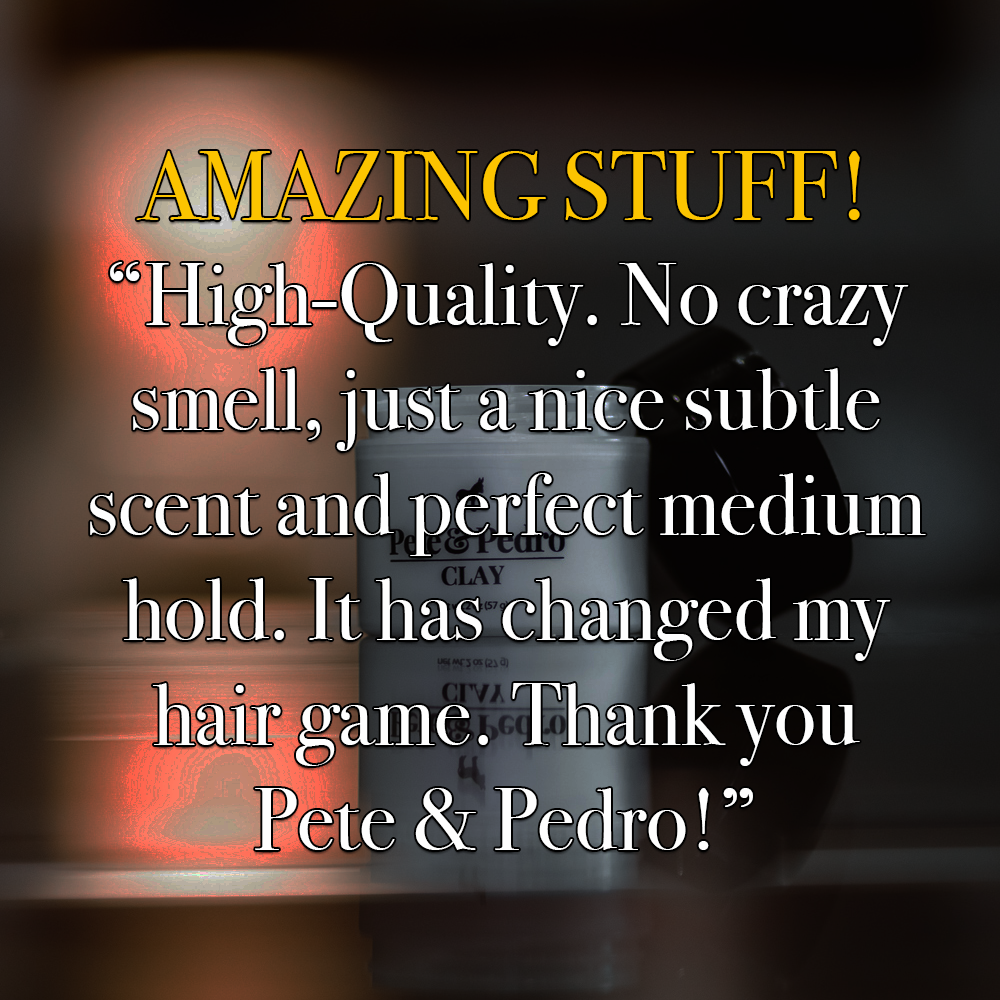Pete & Pedro - Wholesale Hair Styling Gel/Mousse - Hair Styling Clay3