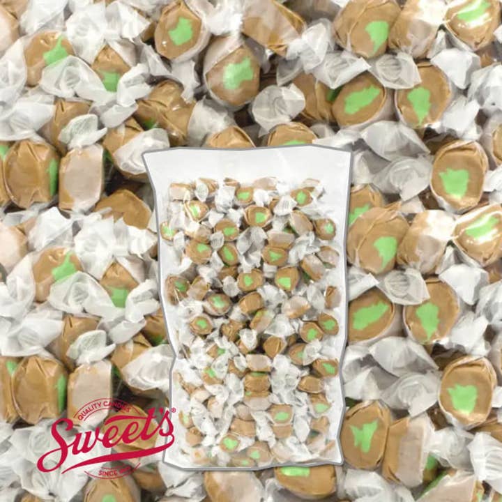 Sweet's Salt Water Taffy Caramel Apple Bag 3lb - 1ct for wholesale by I Got Your Candy
