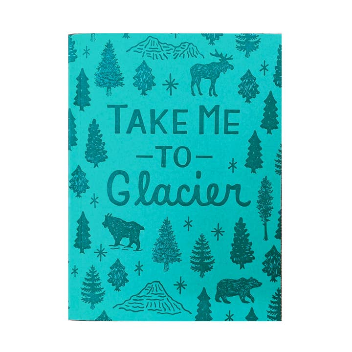 Journal des arbres du parc national des Glaciers pour la vente par Noteworthy Paper & Press