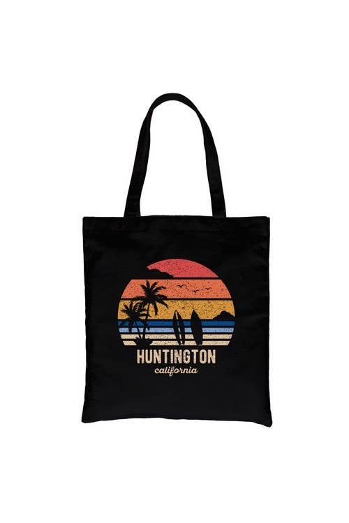 365 In Love - Wholesale Tote Bag - Unisex - Beach-Huntington Canvas Bag0