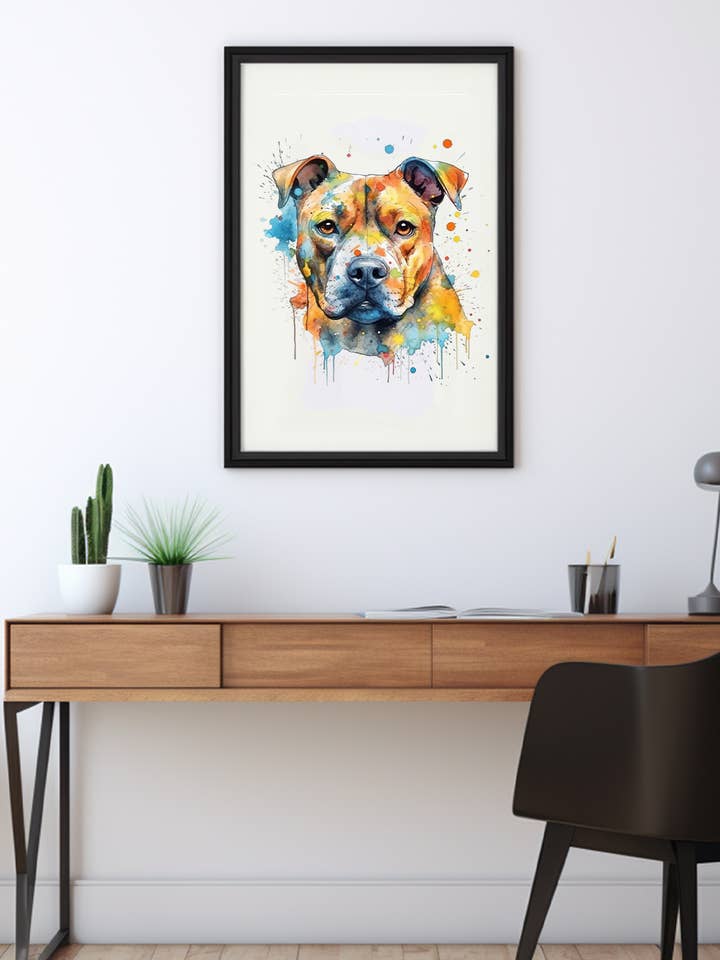 Larry - Färgglatt hundtryck för wholesale av Homemade Hollydays Wholesale