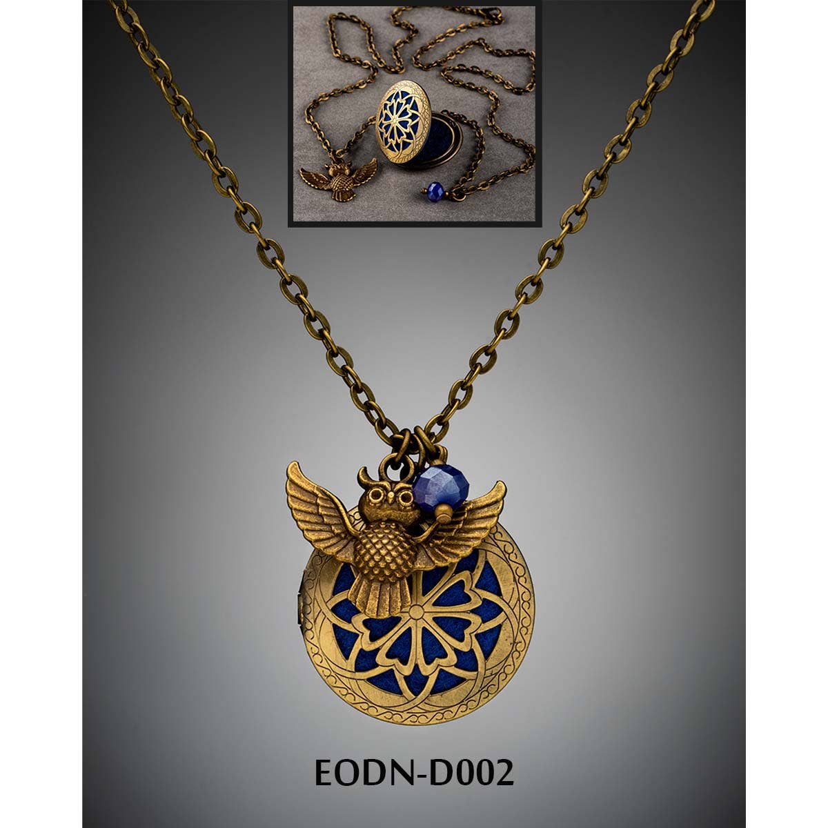 AAOTE - Wholesale Aromatherapy Necklace - Valentine Gift Aromatherapy Diffuser Locket on long chain8