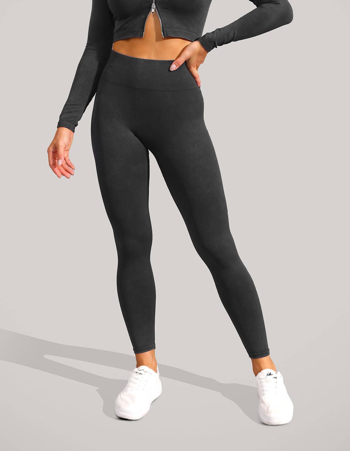 Crave by FW – Engroshandel Sports-/loungeleggings – til kvinder – Højtaljede Tie Dye Yoga Tights Leggings9