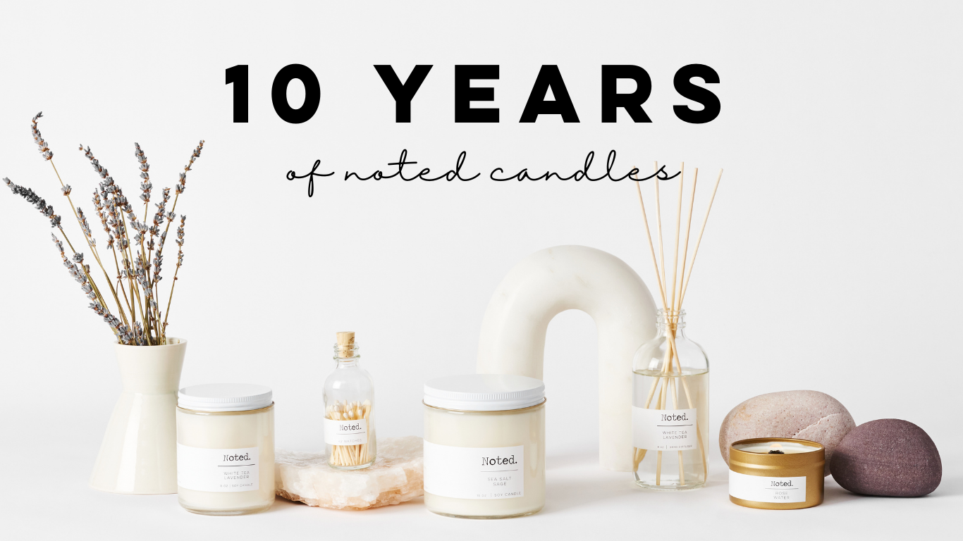 Noted Candles - Wholesale Travel Candles - Lime Basil Mint Gold Tin Candle3