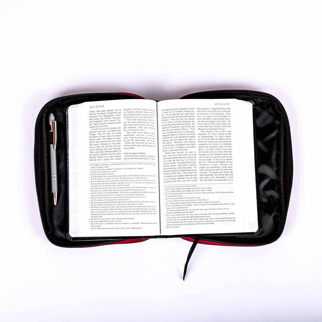 Swanson Christian Products - Wholesale Bible Cover - Bible Cover Canvas Fueled By Faith - Large3