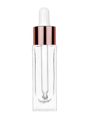 Best Bottles - Vente Supports pour huile essentielle - Flacon en verre transparent élégant avec compte-gouttes blancs — 30 ml5