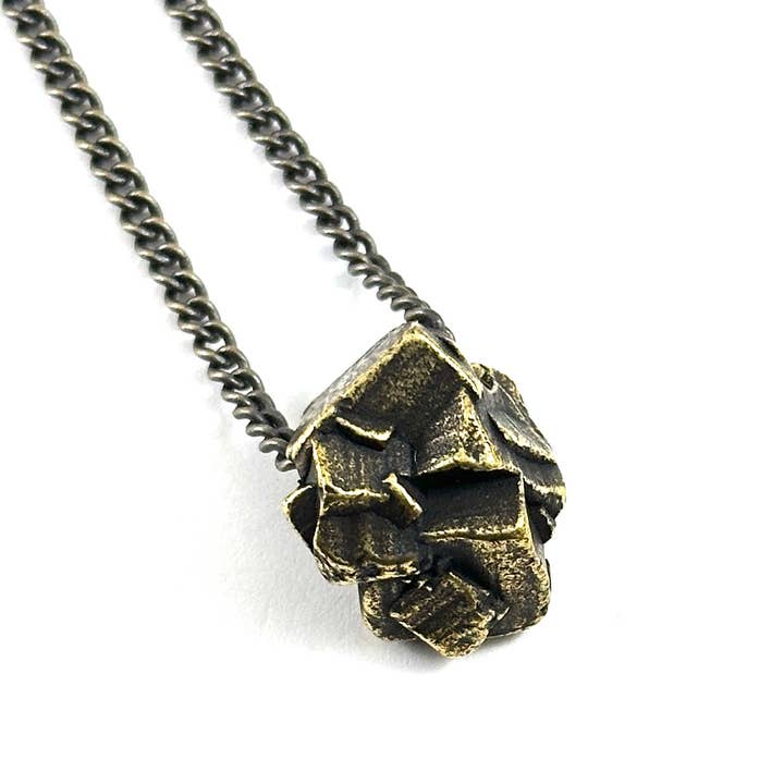 Collezione Casting Organic - Collana a grappolo di pirite per la vendita all'ingrosso da parte di Crunchy Diva Designs