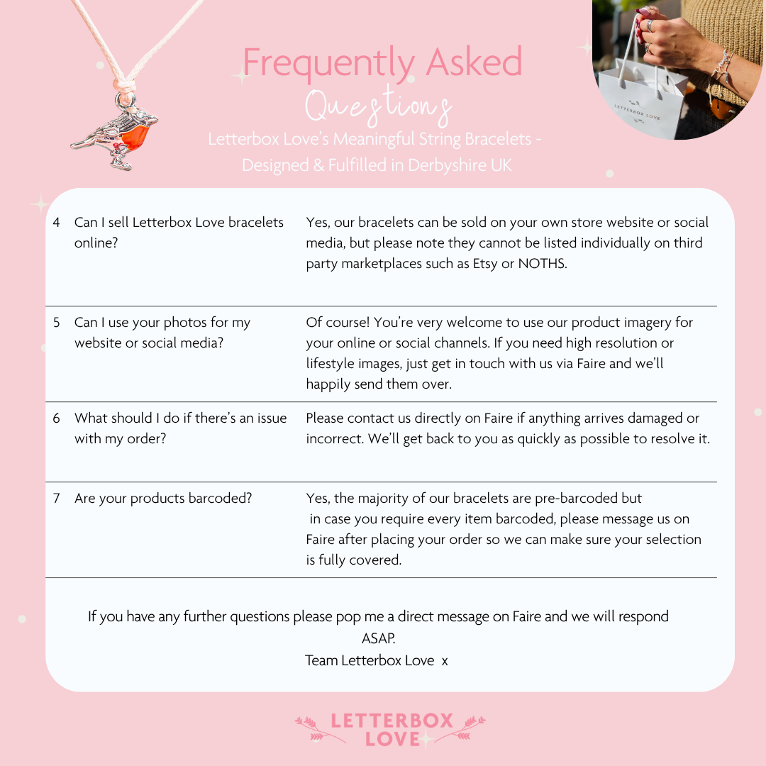 Letterbox Love Bracelets - Wholesale Charm/Dangle Bracelet - Bridesmaid Proposal Bracelet5