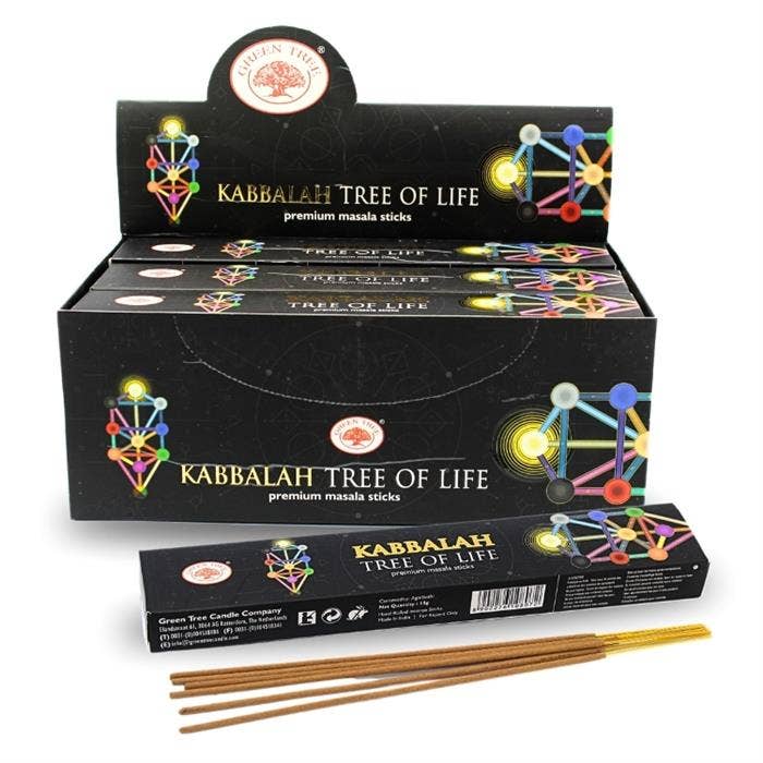 Green Tree - Vendita all'ingrosso Incensi - Incenso Green Tree Kabbalah Albero della Vita 15 grammi