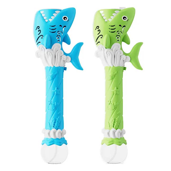 Blinkee.com, LLC - Wholesale Bubble Wand - Kids - Light Up Shark Bubble Wand
2
