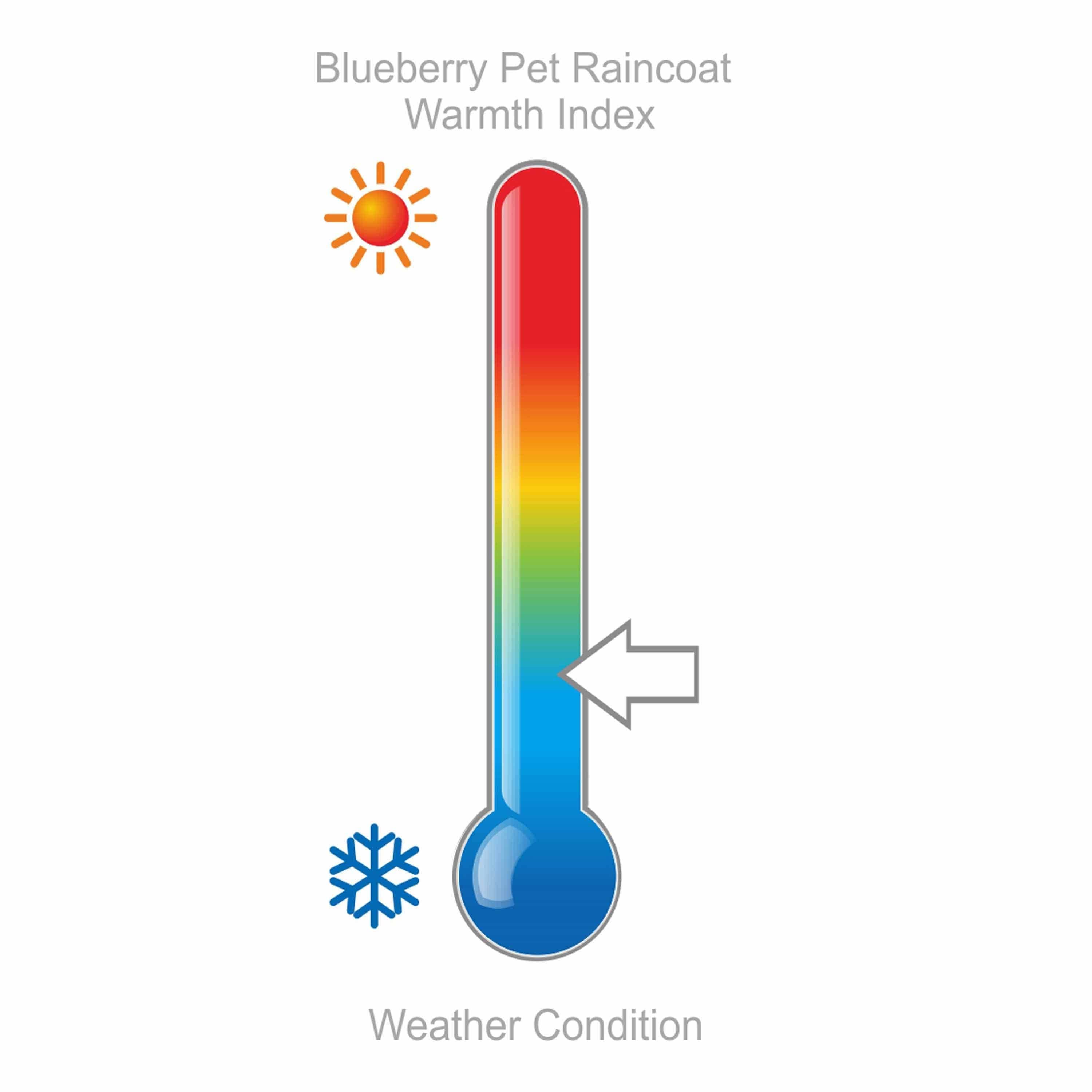 Blueberry Pet - Vente Imperméable – chien - Veste chaude imperméable 5000MM en softshell tissé sur mesure et teint.31