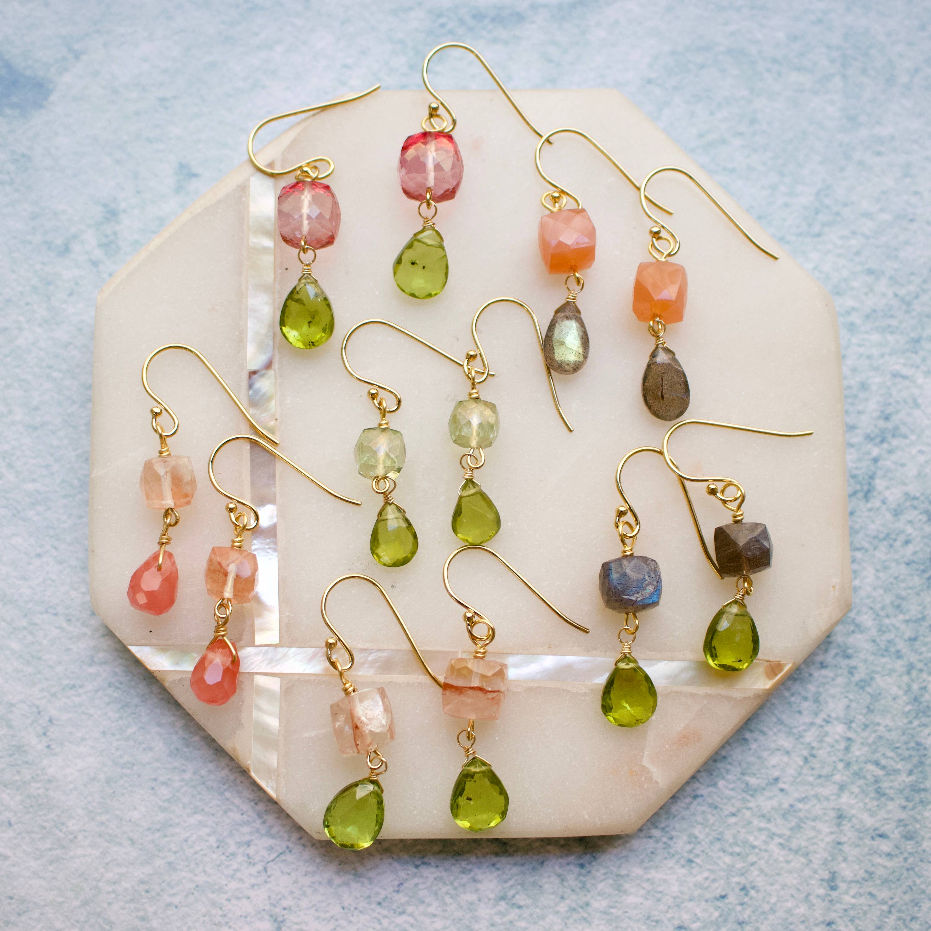 a.v. max - Wholesale Dangle Earrings - Perfect Semi-Precious Earring|Gold Vermeille|Sterling Silver33