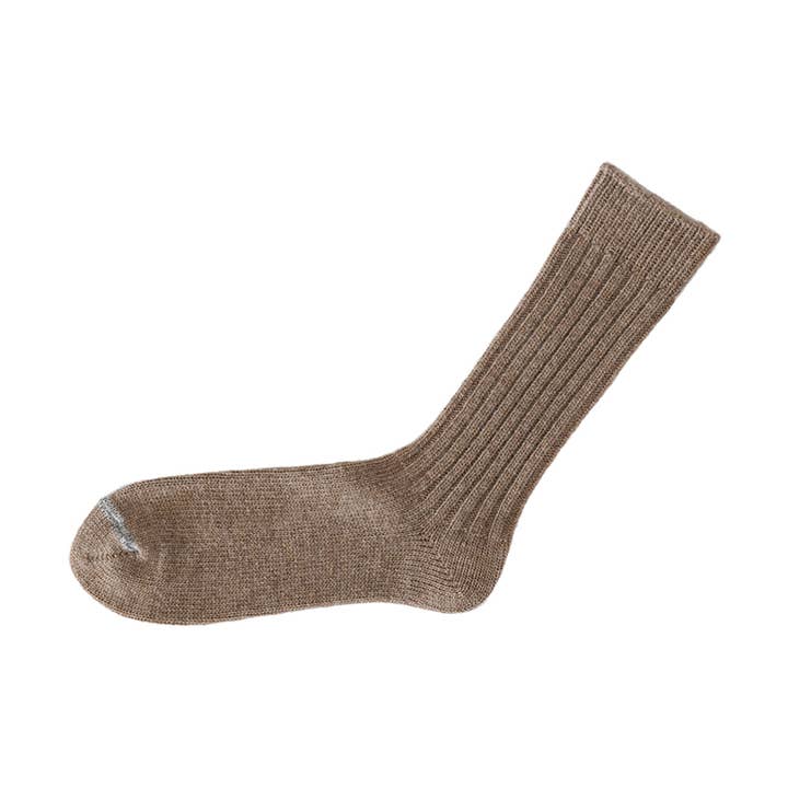 NK0102 Wool Ribbed Socks for wholesale by NISHIGUCHI KUTSUSHITA
