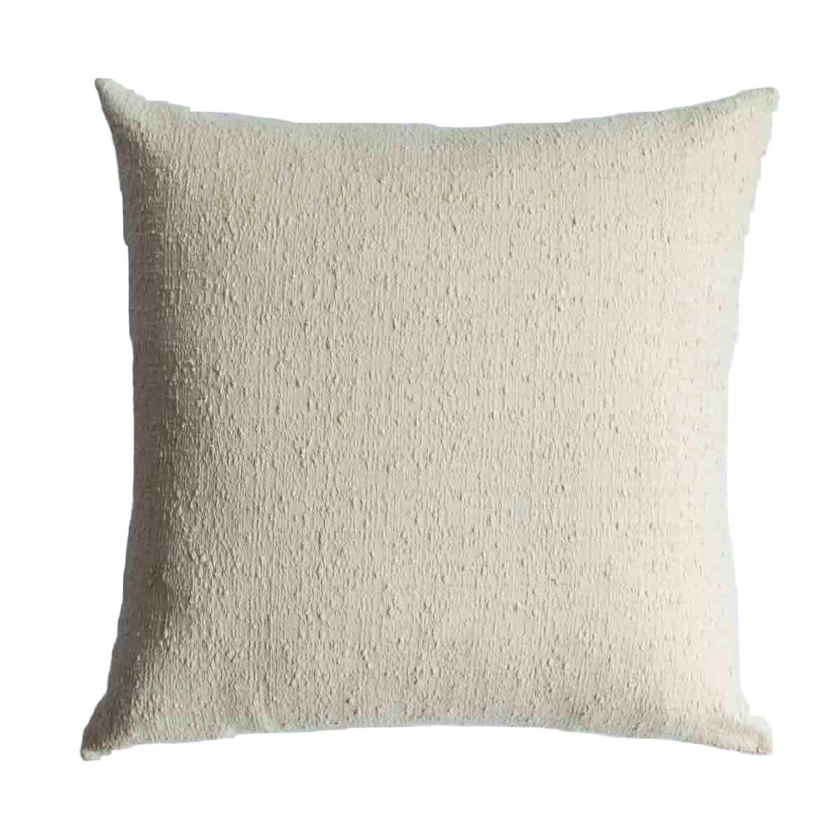 Fair + Simple - Wholesale Throw/Decorative Pillow - Woven Pillow in Textured Beige0
