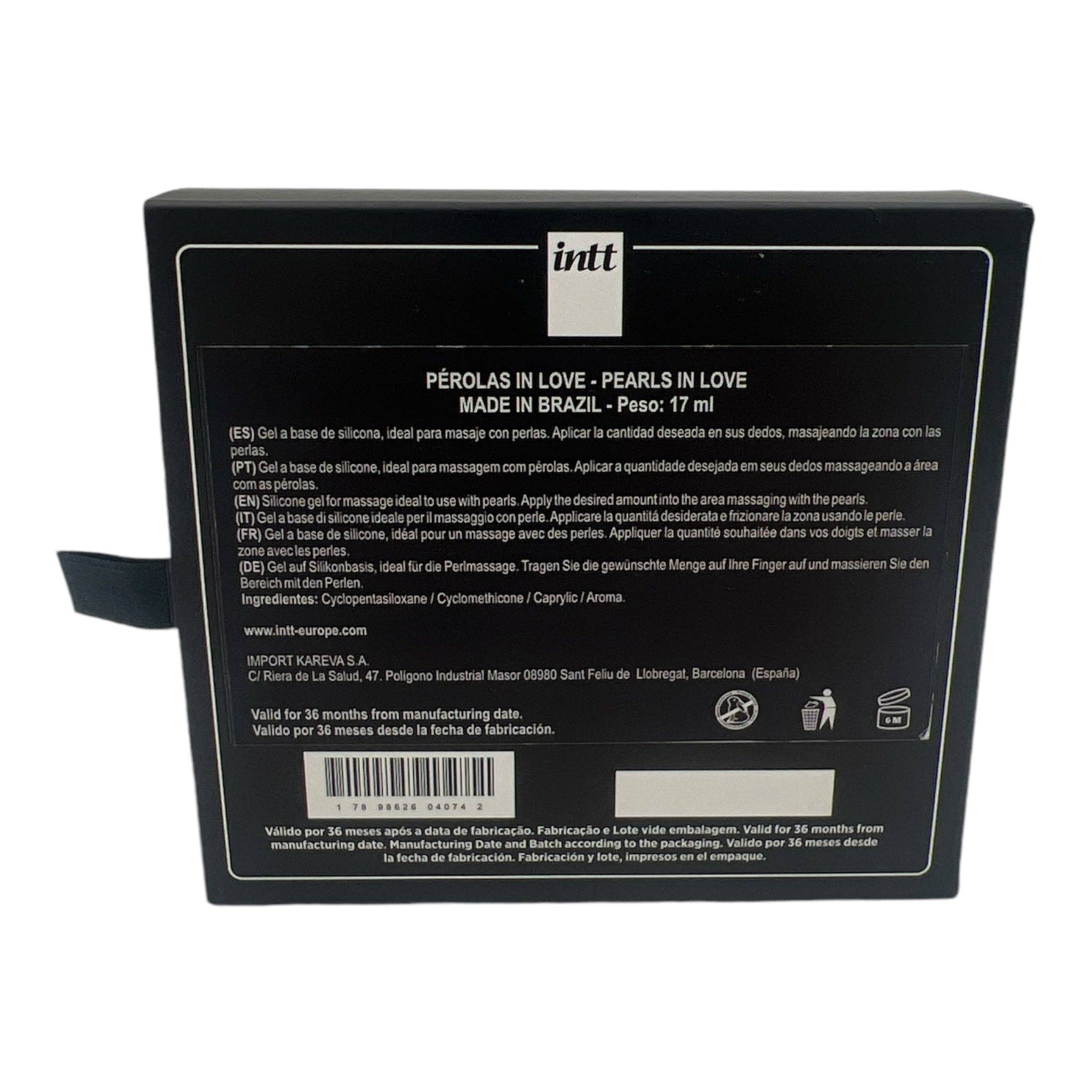 Kinky Pleasure - Wholesale Massage Oil/Gel - Intt - INTT8101 - Pearls Collar In Love With Massage Oil - 30ml3