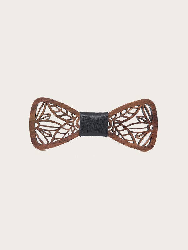 Wood&Chic - Wholesale Bow Tie - Men's - Men's Wooden Bow Tie - Hemlock