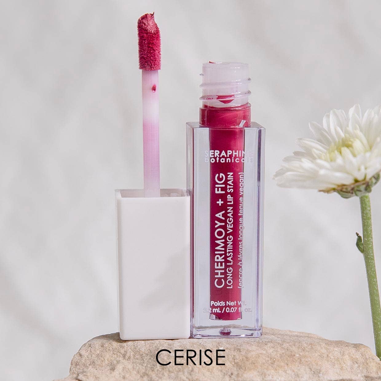 Seraphine Botanicals - Wholesale Lip Stain/Dye/Tint - Cherimoya + Fig - Long Lasting Vegan Lip Stain17