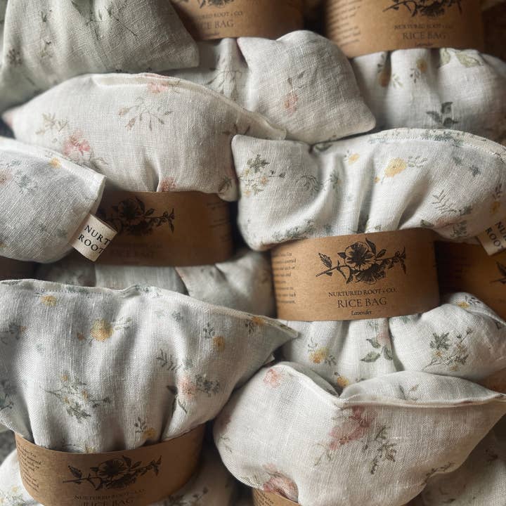 Nurtured Root + Co. - Wholesale Hot/Cold Compress - Hot & Cold Rice Bags