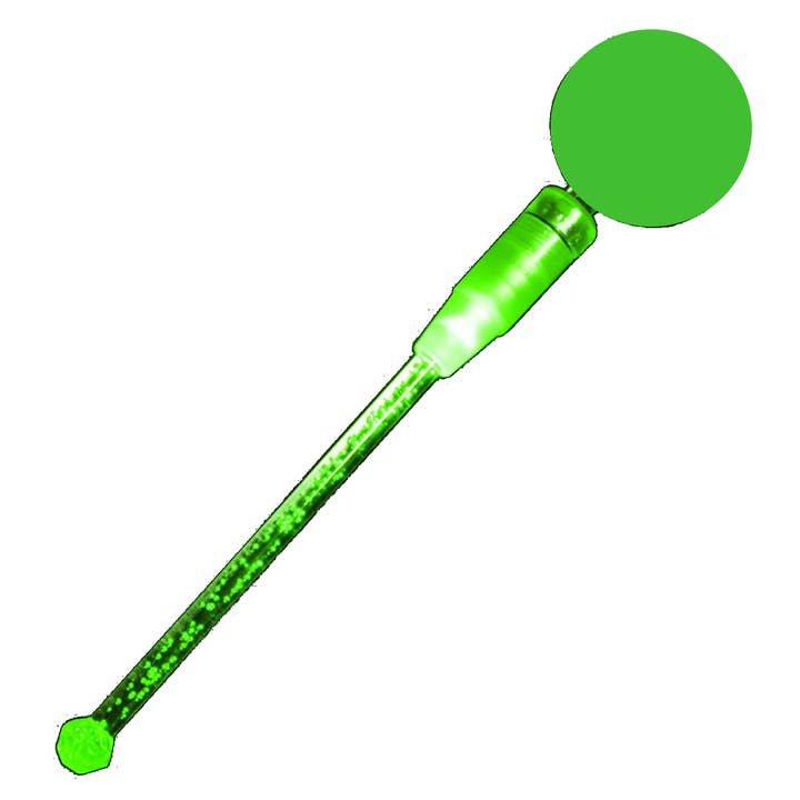 Blinkee.com, LLC - Wholesale Drink Stirrer - Green Cocktail Party Light Up Swizzle Stick Drink Stirrer1
