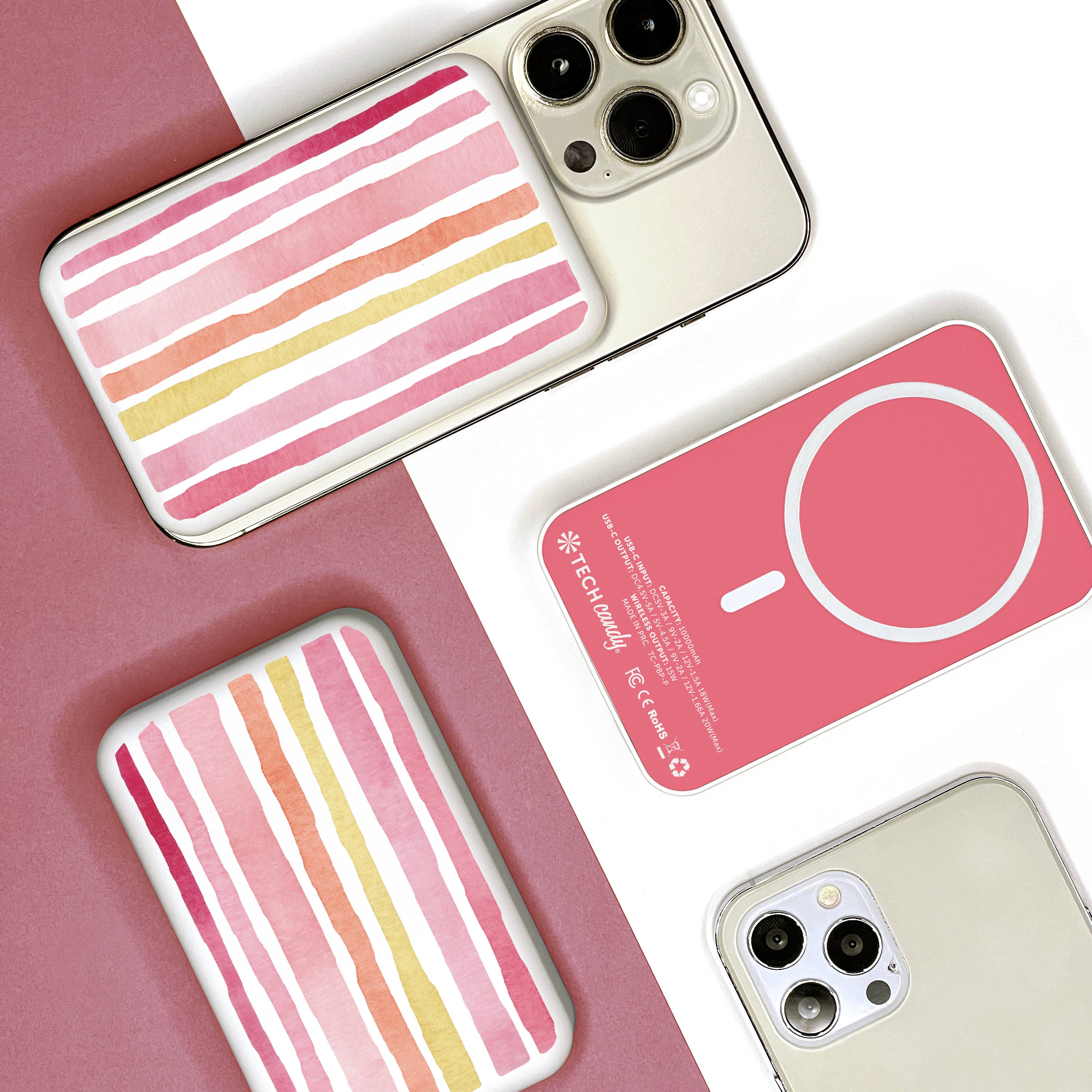 Tech Candy - Wholesale Portable Charger - PIGGY BACK POWER MAGNETIC BATTERY2