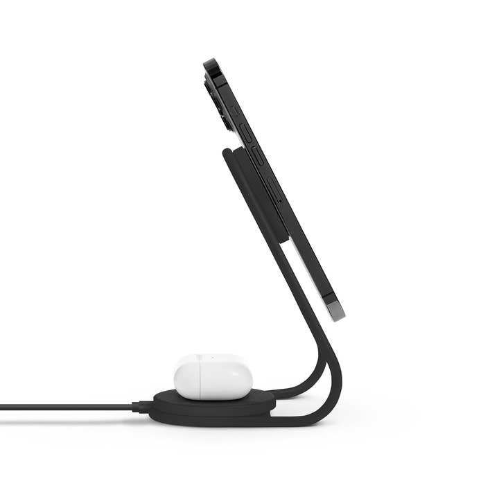 Courant - Vente Station de charge - MAG:2 - Support de chargeur sans fil Essentials Linen (magnétique)