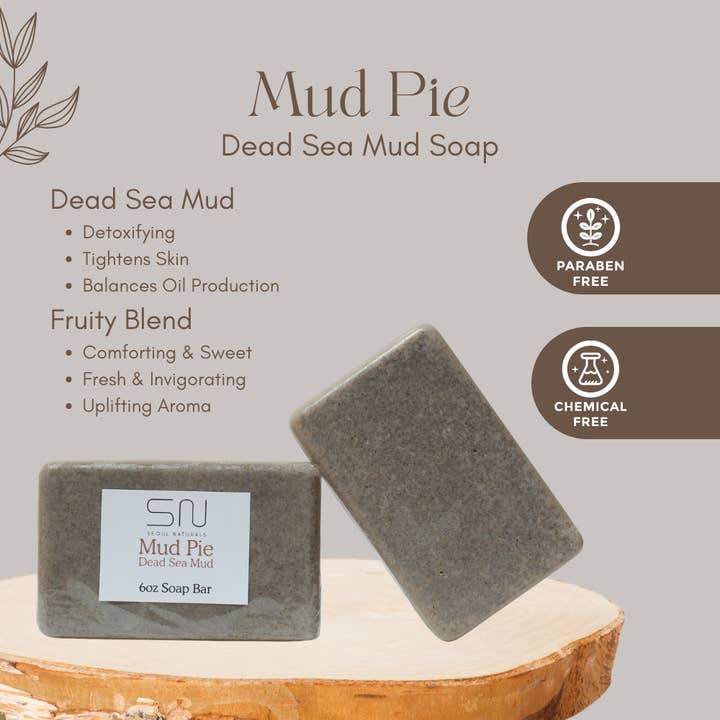 Seoul Naturals - Wholesale Bar Soap - Dead Sea Mud Soap, K Beauty - Wholesale1