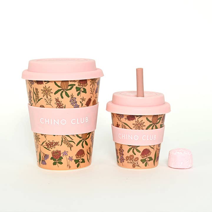Chino Club - Wholesale Drinking glass/cup - Australian Wildflowers Adult Cup 12 oz