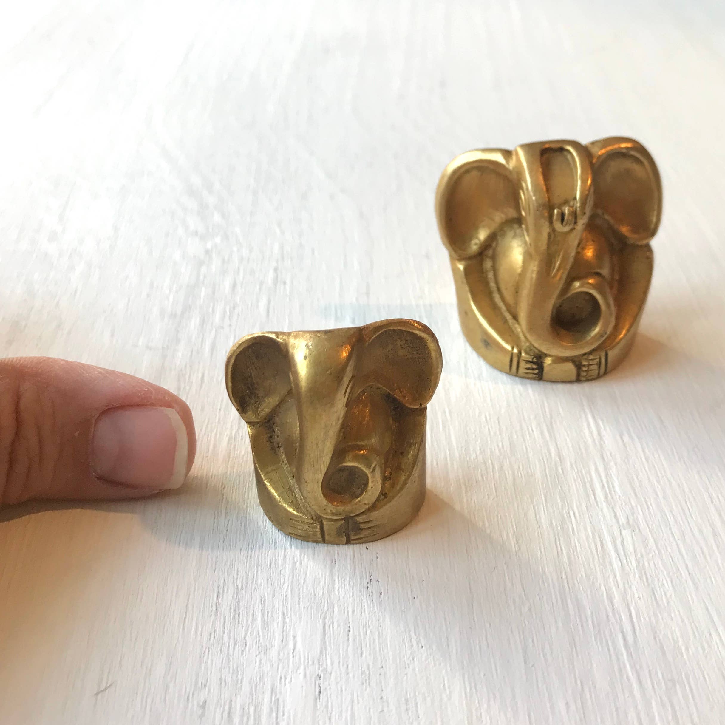 Baizaar - Venta al por mayor Figura decorativa - Figura de Ganesh de latón - ¡Gran regalo!2