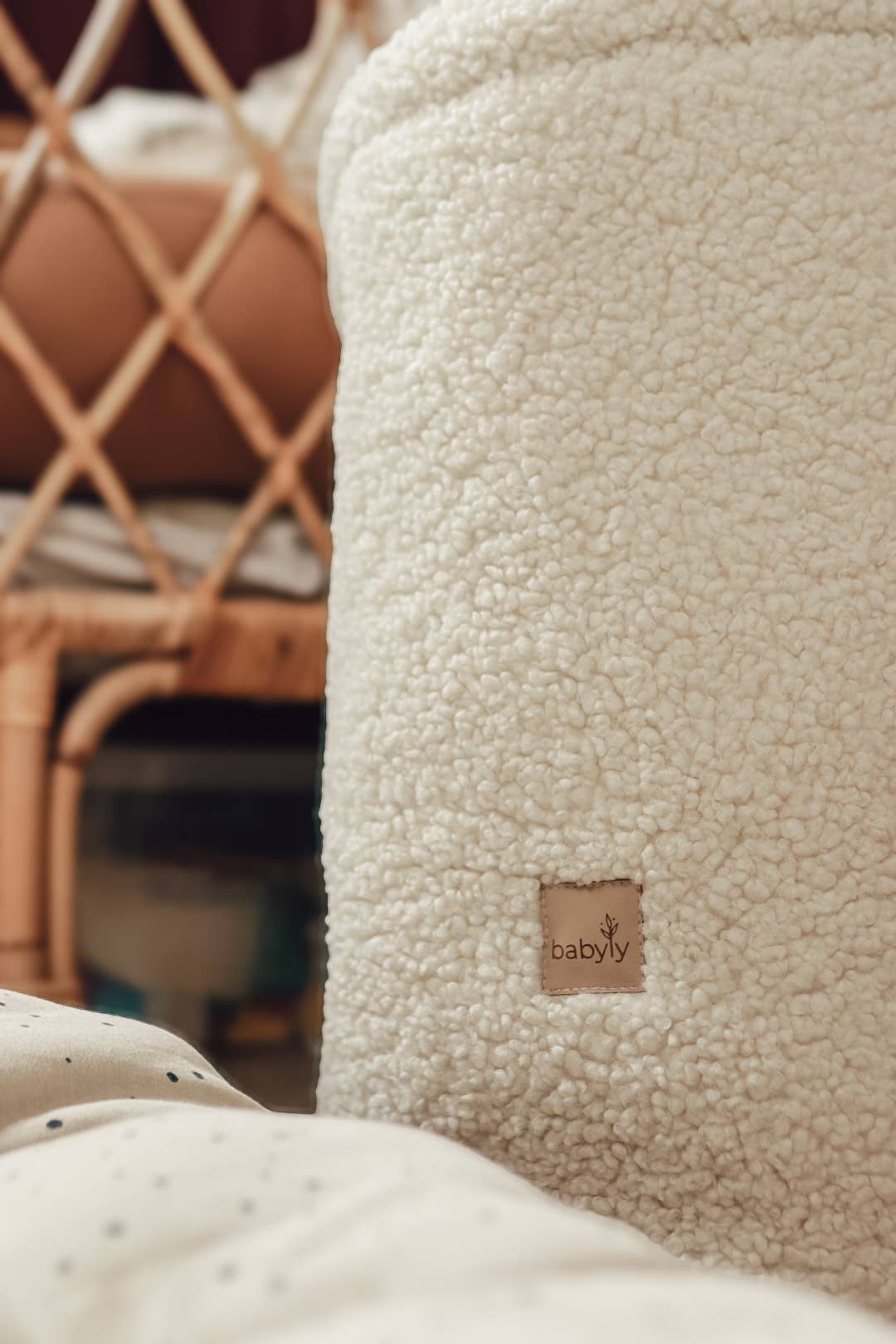 Babyly - Wholesale Toy Storage Box - Kids & Baby - Teddy toys basket/ toys box - 2 colors boucle soft toys box2