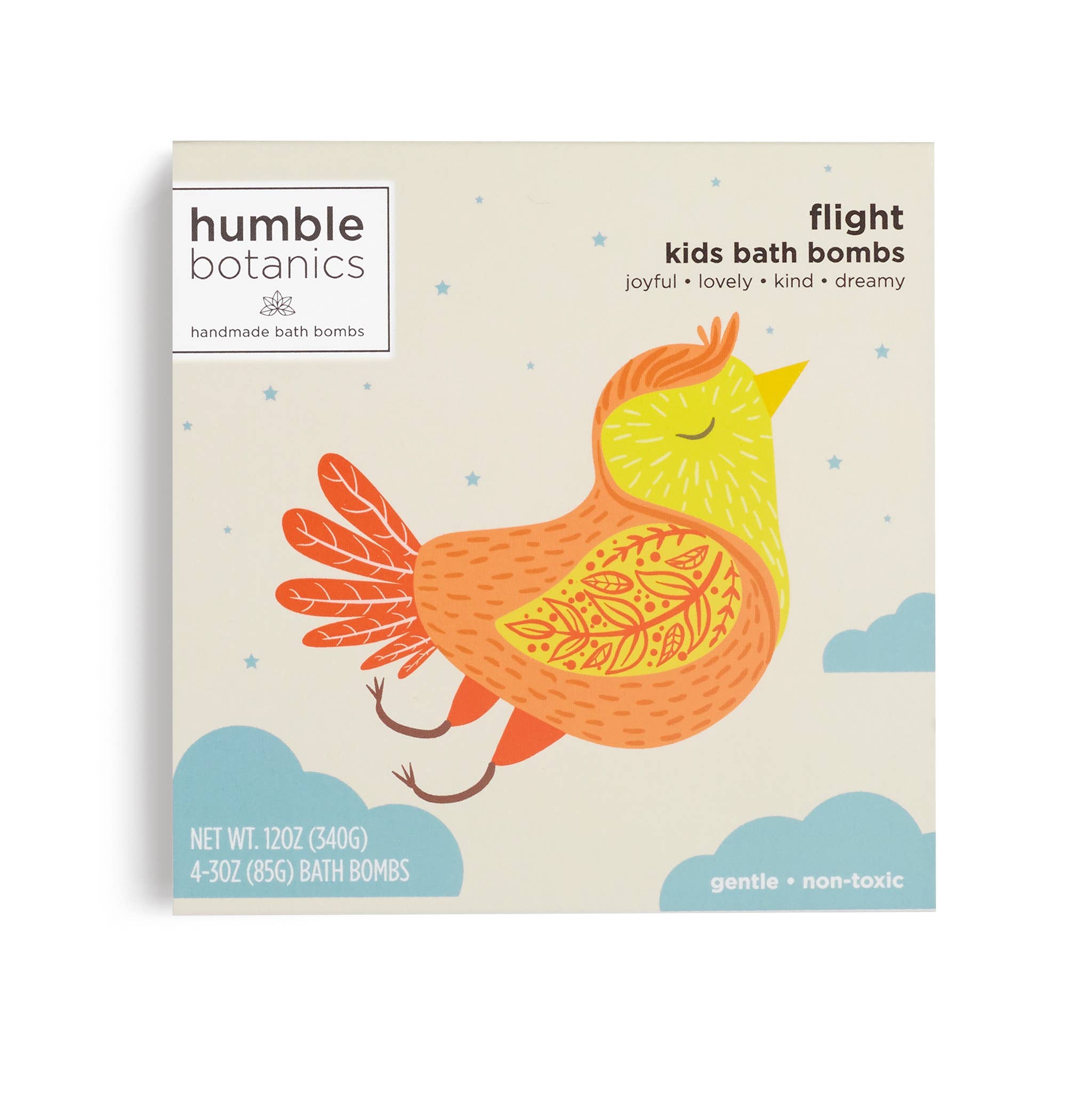 Humble Organics - Wholesale Bath Bomb/Fizz - KIDS Bath Bomb Flight1