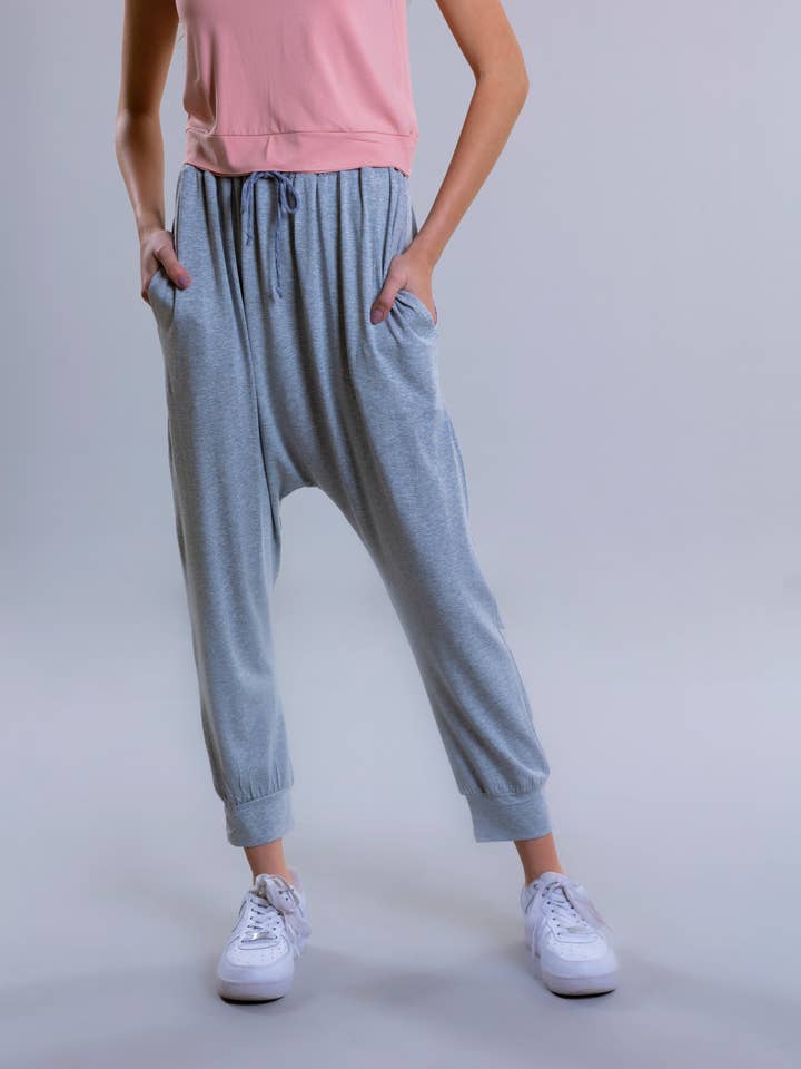 Grå Harembyxor för kvinnor - grå för wholesale på Faire0