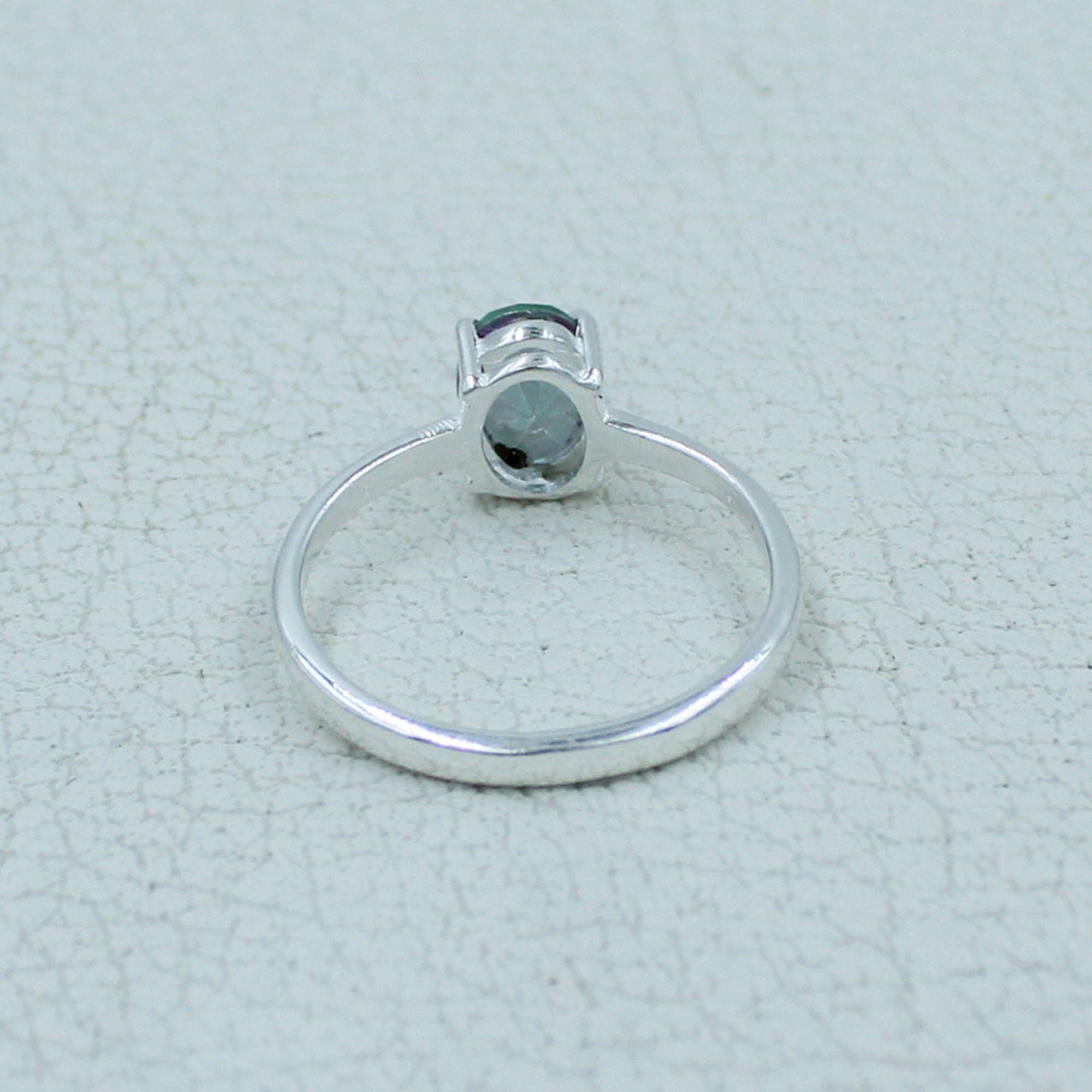 Silvex Jewelry – wholesale Single stone/solitaire ring – Garnet Minimalist Ring 925 Silver Birthstone Gift Jewelry3