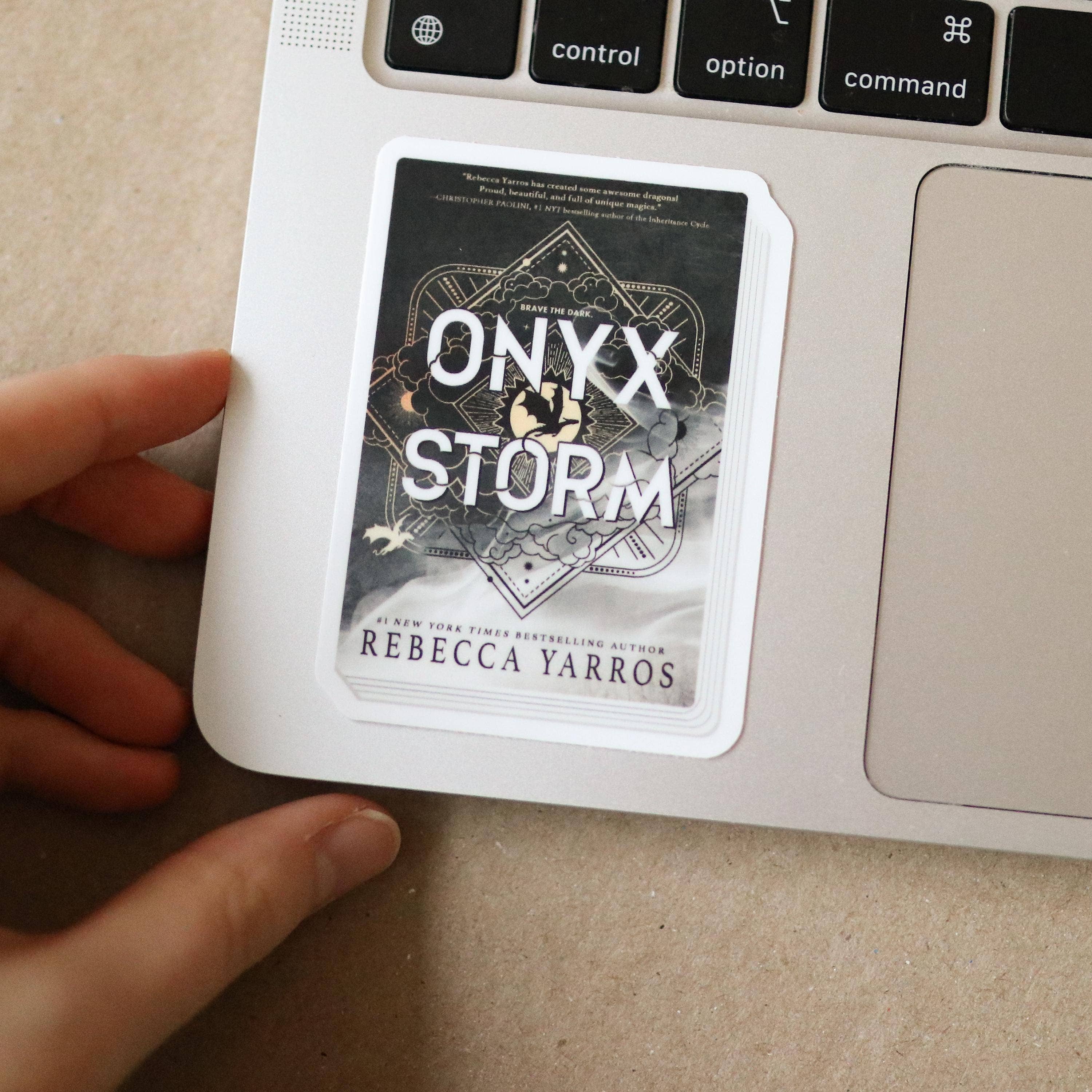 The Sticker Shop - Wholesale Sticker - Onyx Storm Book Sticker - Waterproof Laptop Decal4
