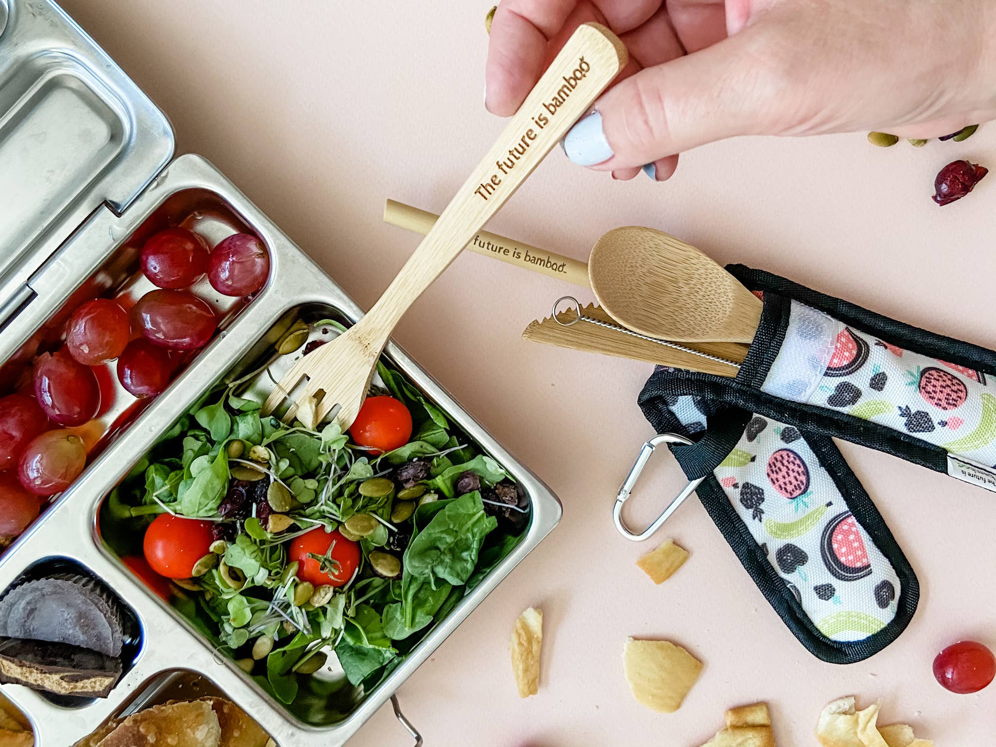 The future is bamboo - Wholesale Assorted Cutlery Set - Zero Waste Utensil Kits5