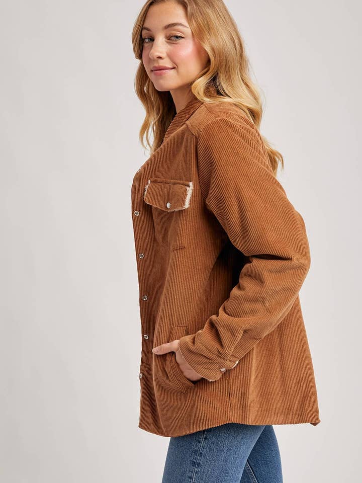 Camel CORDUROY SHERPA for wholesale on Faire17