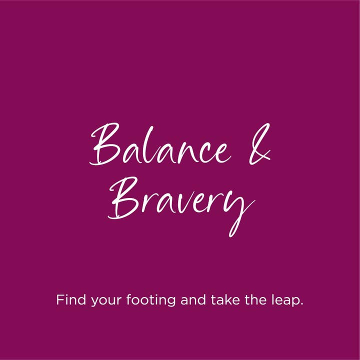 CONQUERing - Wholesale Individual Charm/Pendant - Balance & Bravery SoulStack™ StrataBar™2