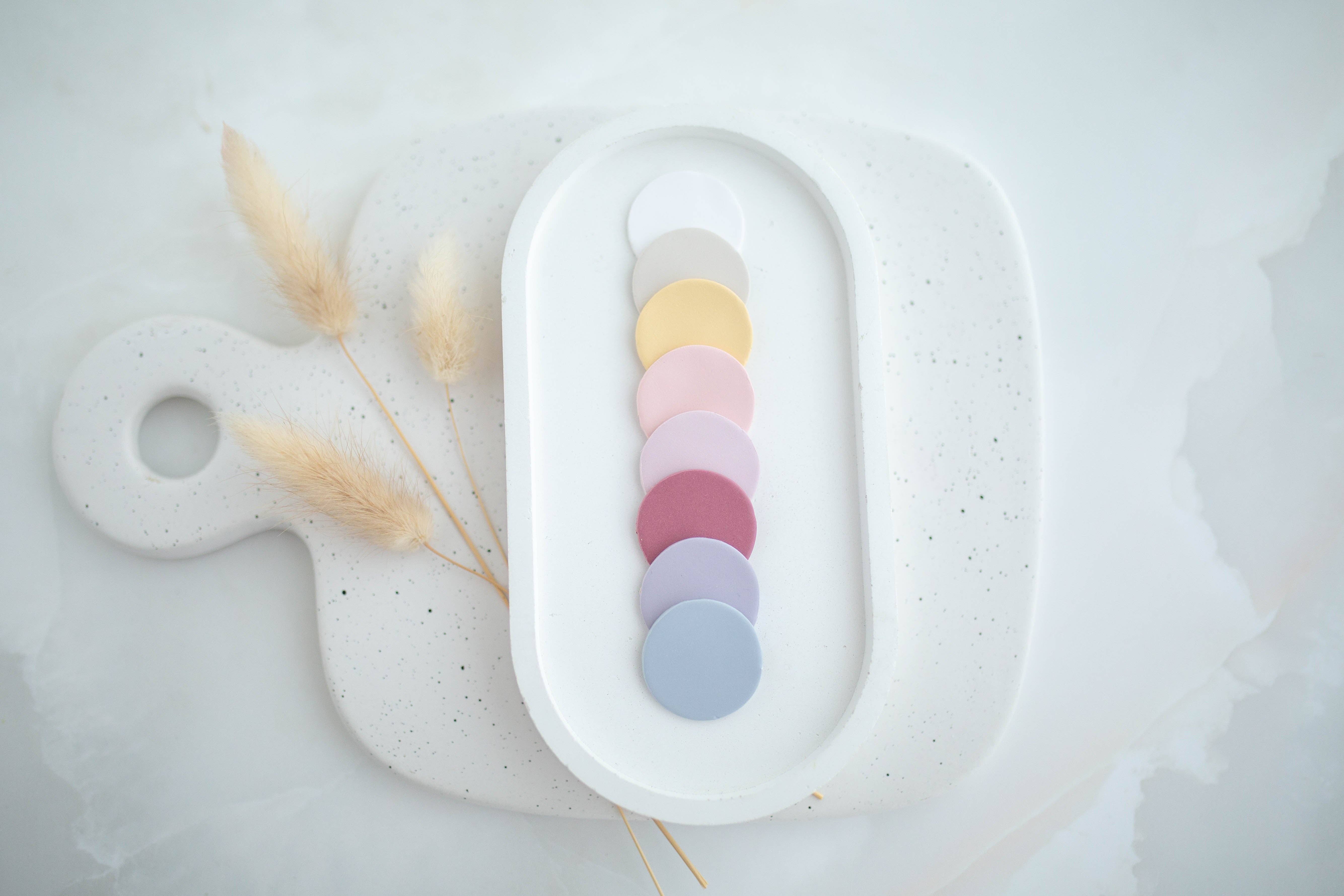 Hazel n Blue - Wholesale Dangle Earrings - Clay Earrings | Small Dahlia Dangles10