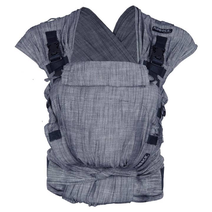 Denim transportadora Nabaca WrapCon por atacado de Hoppediz