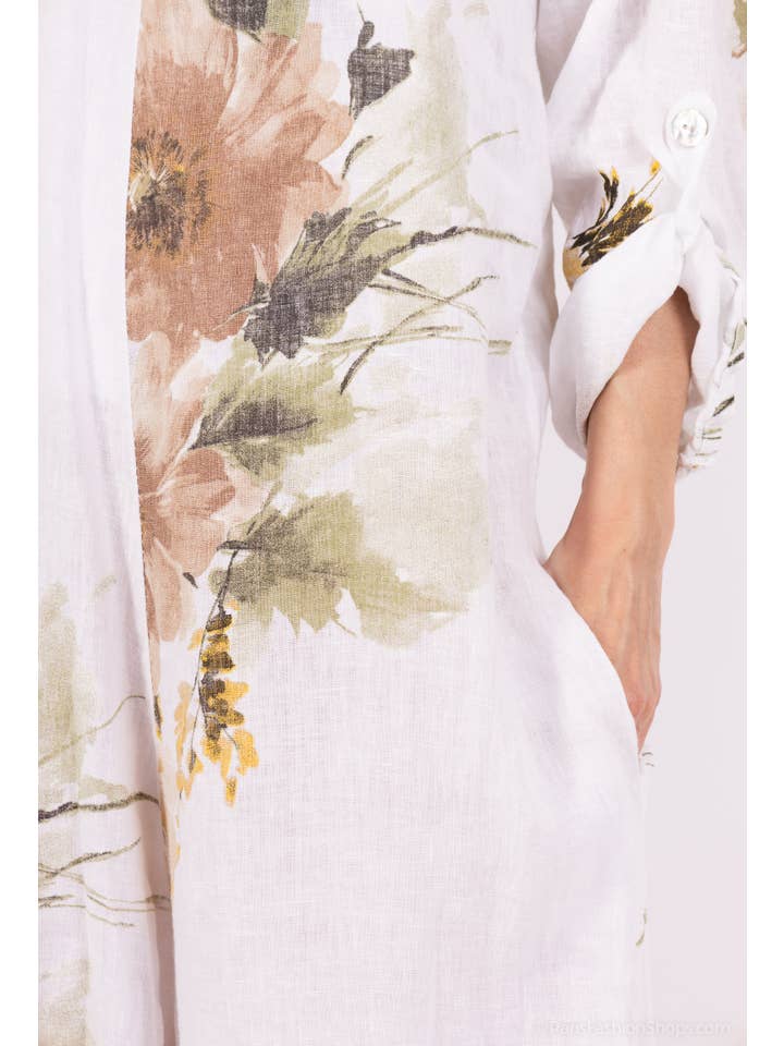 Shyloh - Wholesale Onesie - Women's - Flowy long dress with floral print and straps 2059939