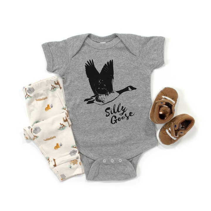 SILLY GOOSE ONESIE for wholesale by The InkPAD Shop