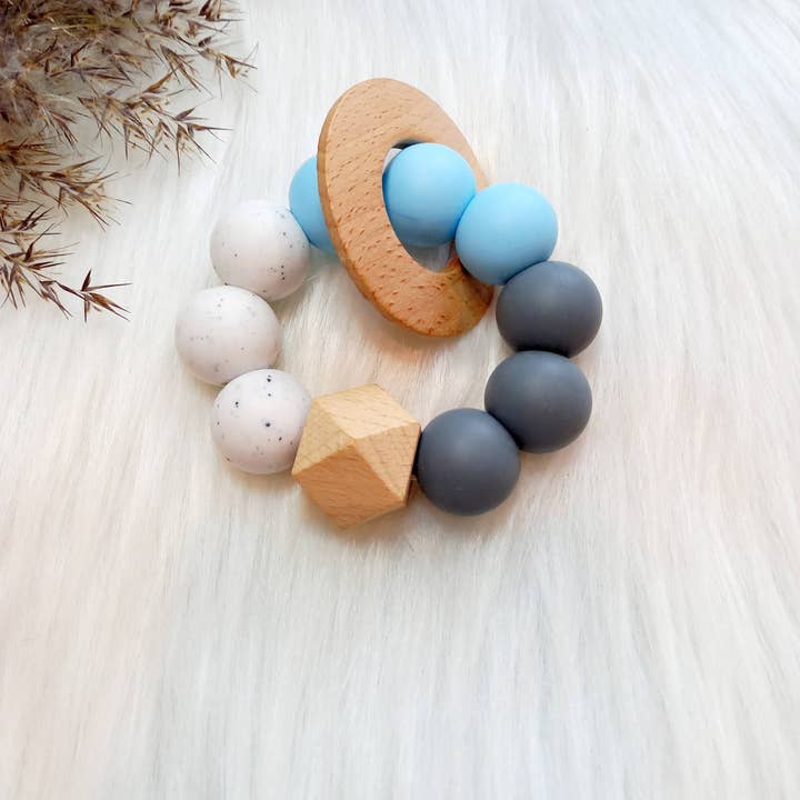 Happy by Lies - Wholesale Teether (Not Clip-On) - Baby - Bijtring Noah | siliconen bijtspeelgoed