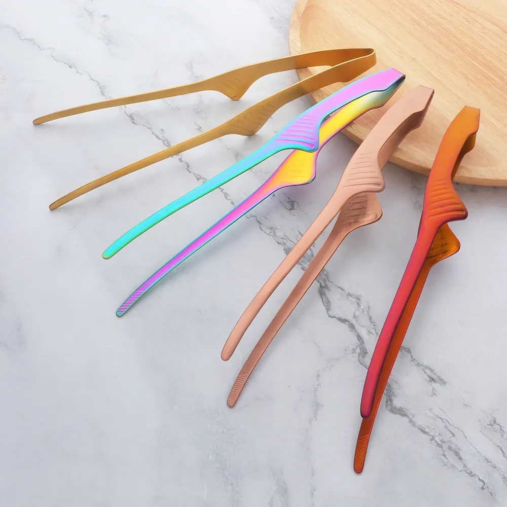 Sostraw & SmartThings - Wholesale Kitchen Tong - Chef's Tong 24 cm length - 4 colors6