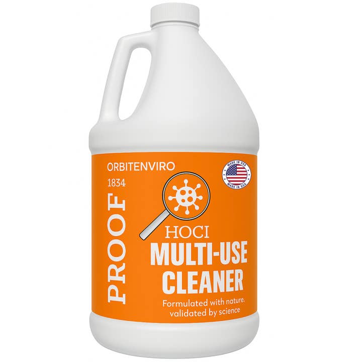 OrbitEnviro HOCl Cleaners - Wholesale Multi-Surface Cleaner - Hypochlorous Acid Cleaner | 500 PPM | Multi-Surface Cleaner