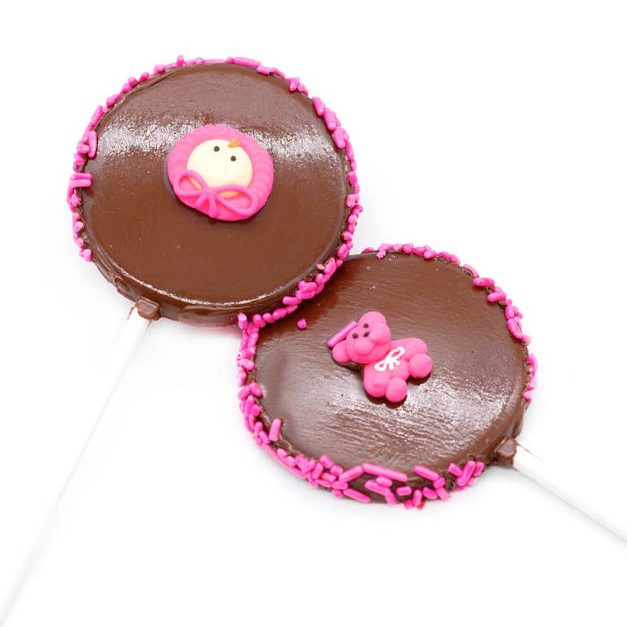 Sweet Pete's Candy – Großhandel Lollis – Schokoladen-Streusel-Lutscher - Babymotiv3