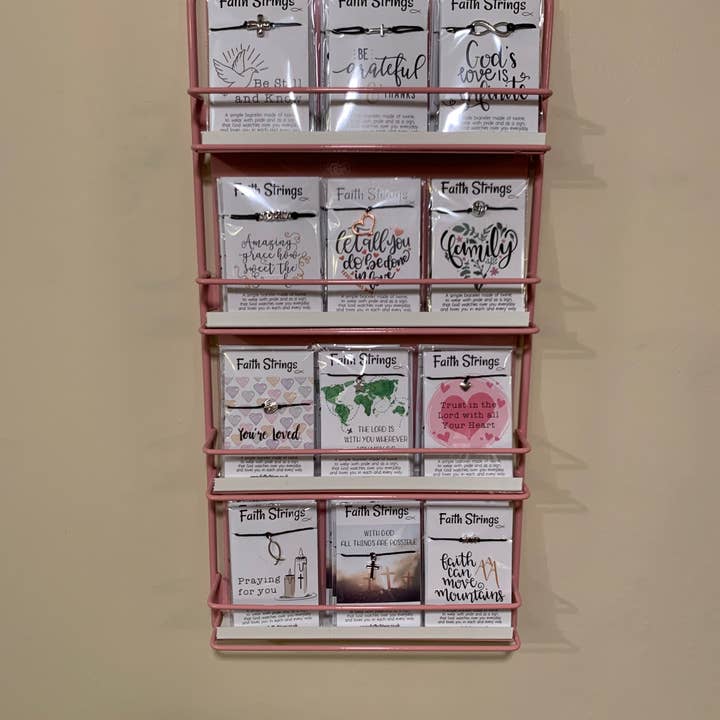 Faithstrings - Wholesale Retailer Display - Jewelry - Display Starter Kit 36 Faith Strings Christian Wish Bracelet5
