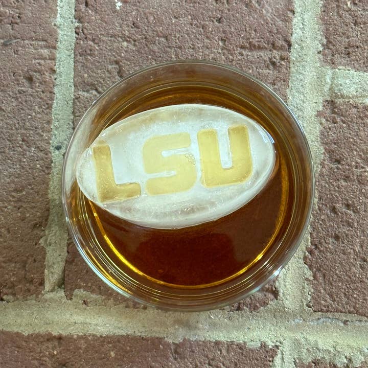 Team Ice - Wholesale Ice Tray/Mold - Large Louisiana State University-LSU Ice Molds