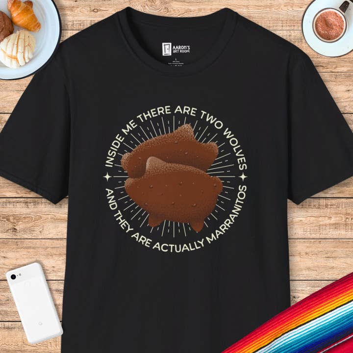 Two Marranitos T-Shirt for wholesale by Aaron's Art Room